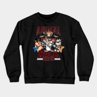 animal rock band Crewneck Sweatshirt